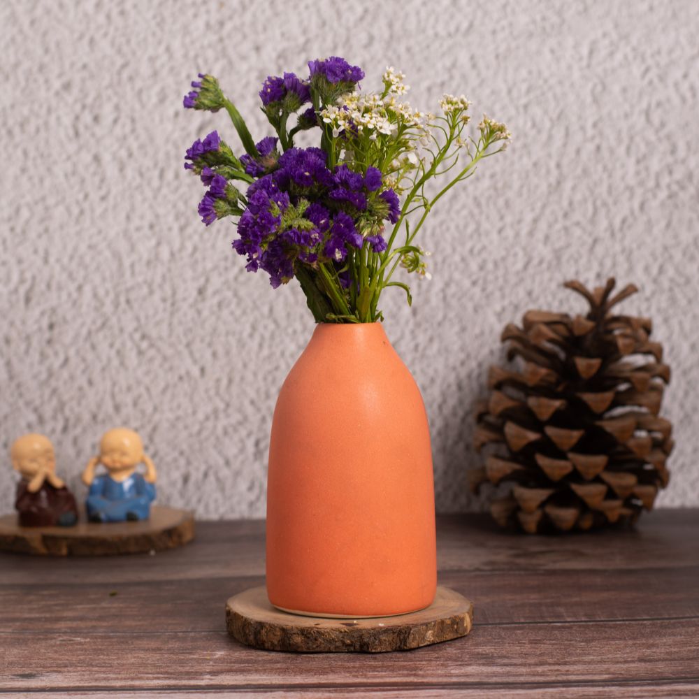 Orange Vase Small