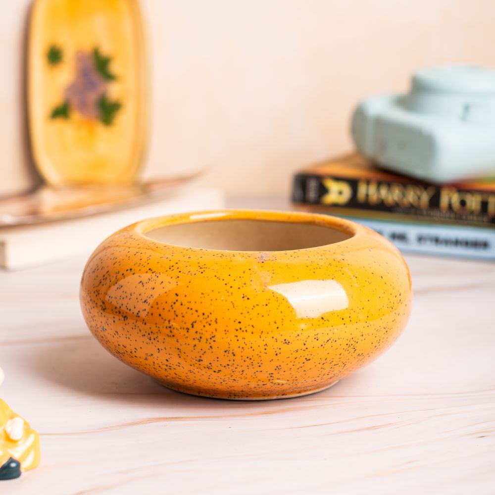 Orange Desk Planter