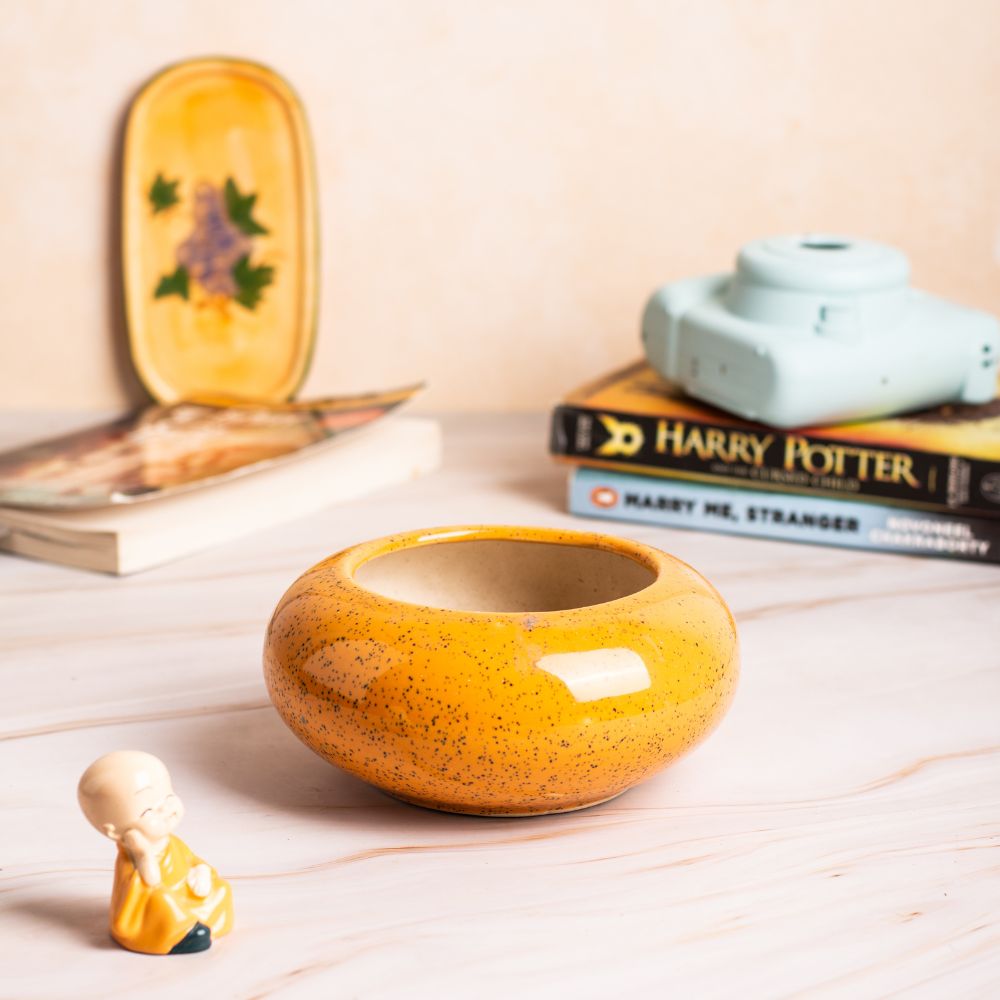 Orange Desk Planter