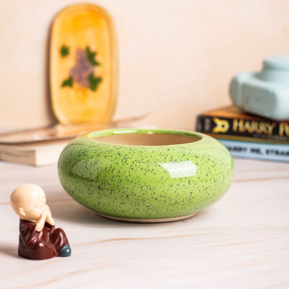 Green Desk Planter