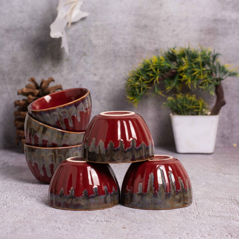 Garnet Bowl Set of 6