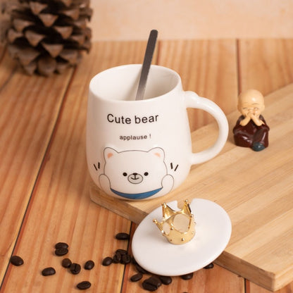 White Bear Crown Mug