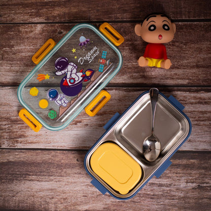 Astraunaut Steel Lunch box