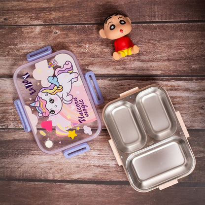 Baby Unicorn Steel Lunch Box