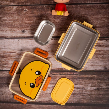 Baby Duck Steel lunch box