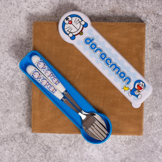 Doraemon Fork And Spoon Set