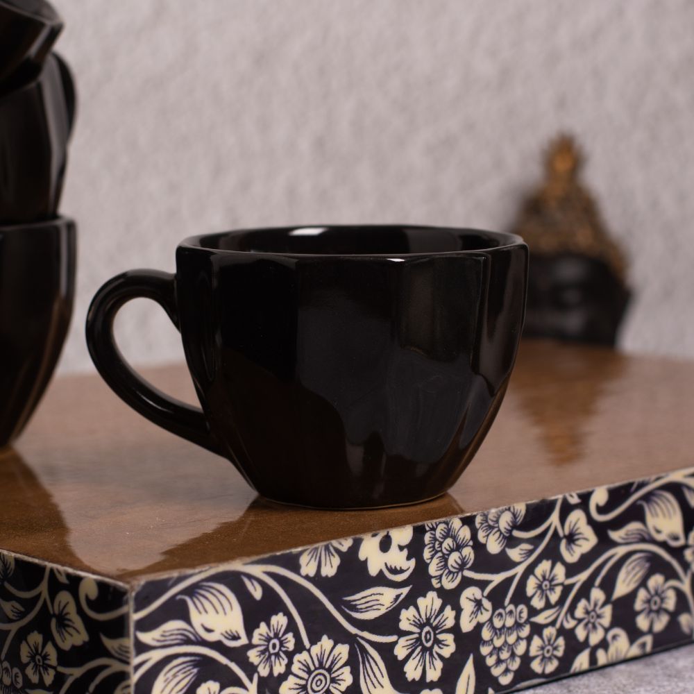 Ebony Tea Cup