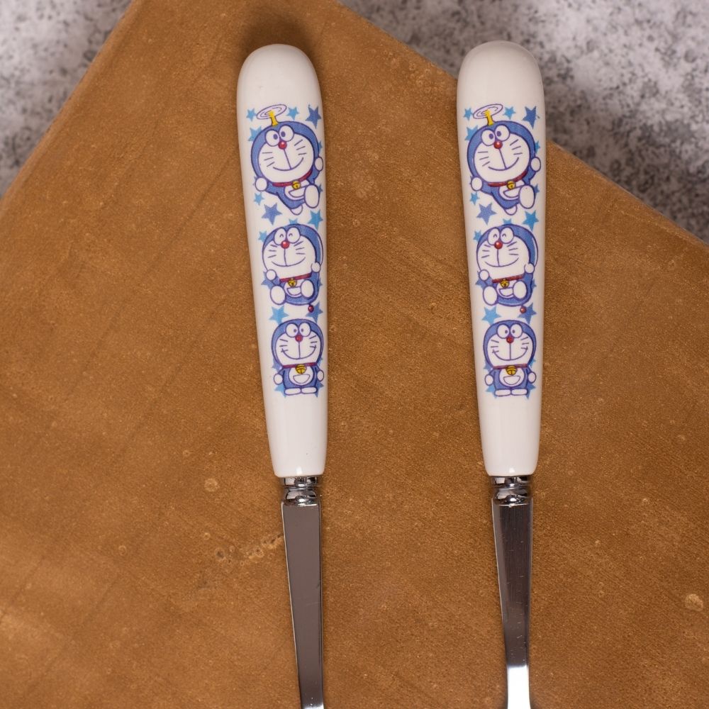 Doraemon Fork And Spoon Set