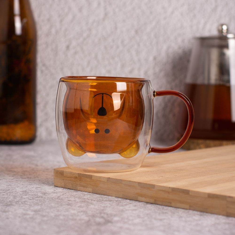 Bear Glass Mug