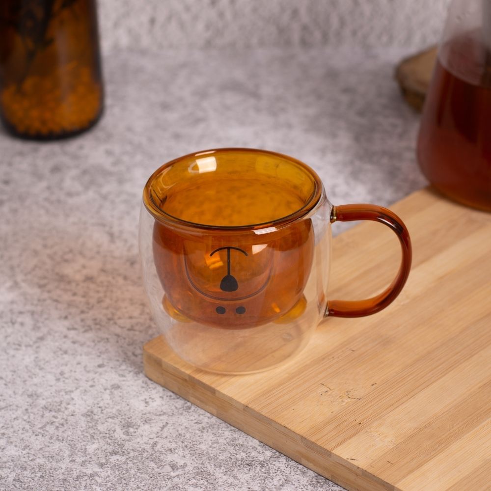 Bear Glass Mug