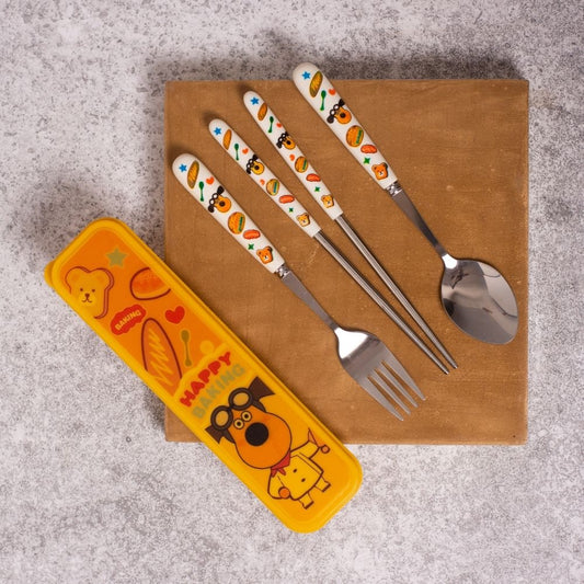 Happy Baking Cutlery Set