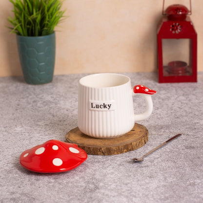 Red Mashroom Coffee Mug