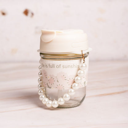 Sipper Bottle with pearl handle