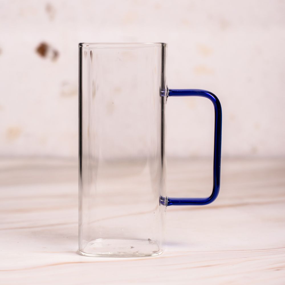 Square Borosilicate Mugs Set of 4