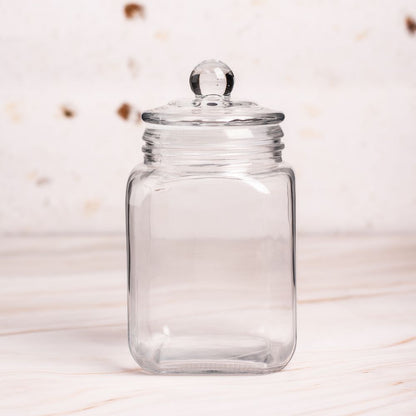 Glass Jar Set of 2