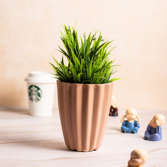 Tumbler Mud Brick Colour Planter