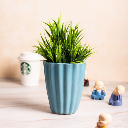 Tumbler Blue Colour Planter