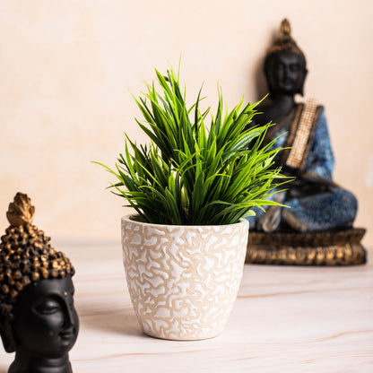 Worli White-Beige Planter