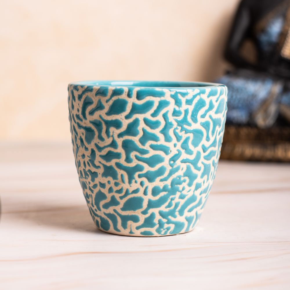 Worli Blue-Beige Planter