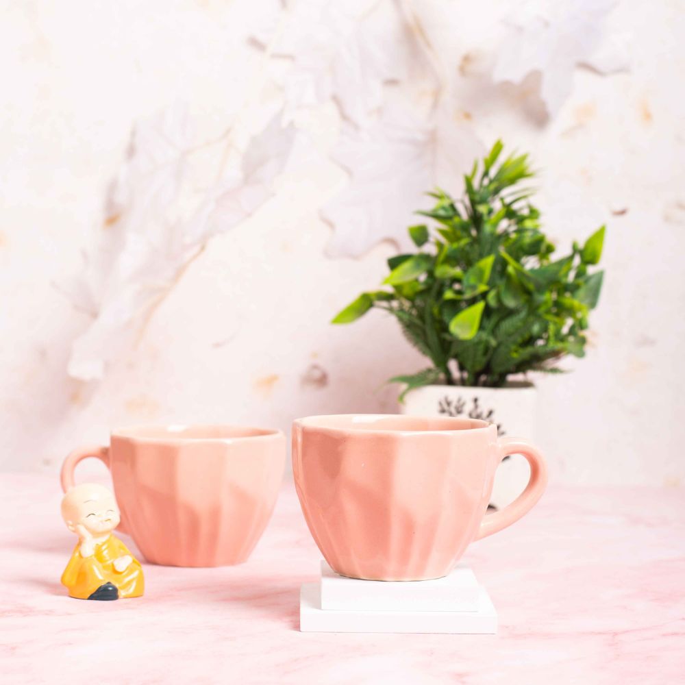 Blush Tea Cups Set of 6