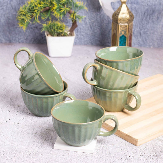 Fern Green Mugs