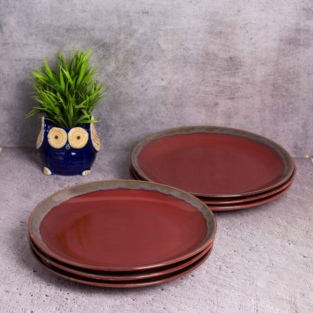 Garnet Full Plate Set of 6