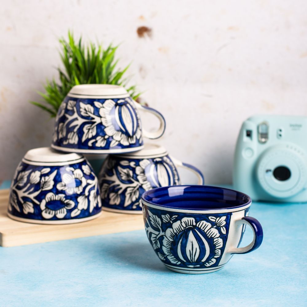 Delphinium mugs