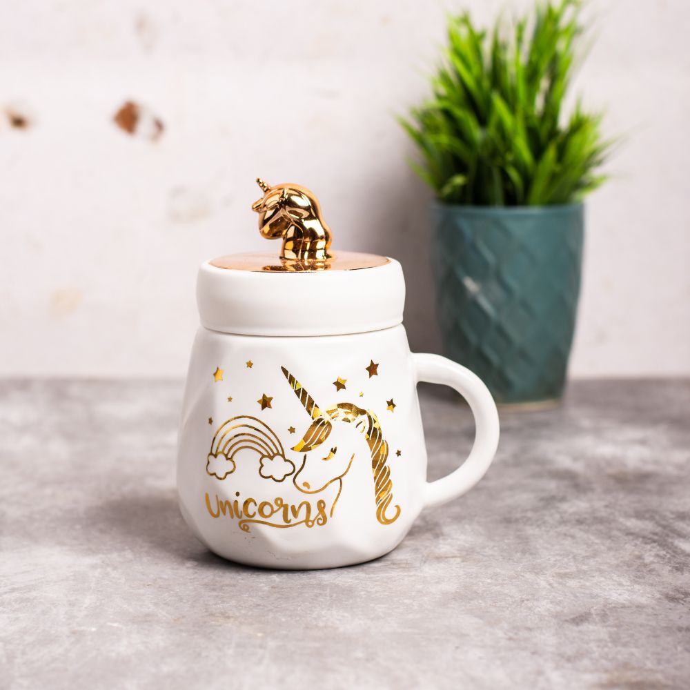 Unicorn Mug with cap